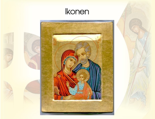 Wir führen in unserem Sortiment
verschiedenste Ikonen-Motive in diversen
Größen und Ausführungen.